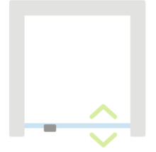 Symbol för höjdjustering