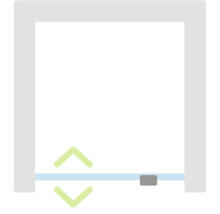 Symbol för höjdjustering