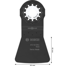Bosch Starlock multiverktygsblad ATZ 52 SFC av kolstål med 52 millimeters bredd och 40 millimeters skärdjup