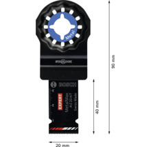 Bosch Starlock instickssågblad Expert MetalMax AIZ 20 AIT för metall, 20 millimeter bredd, 40 millimeter skärdjup, 90 millimeter totallängd.