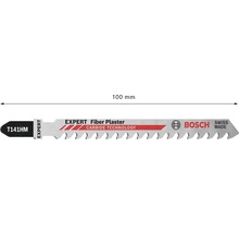 Bosch Expert sticksågblad Fiber Plaster med en längd på 100 mm