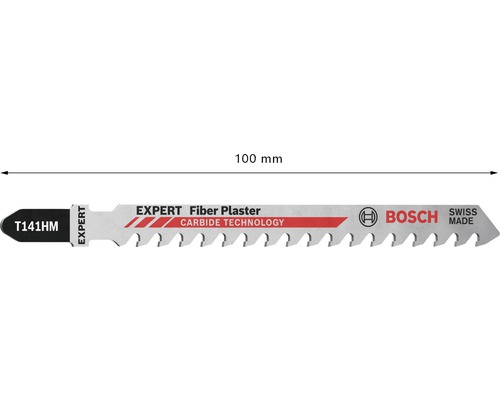 Bosch Expert sticksågblad Fiber Plaster med en längd på 100 mm