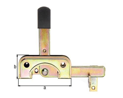 Möbelbeslag med måttangivelser