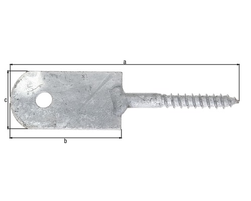 Skruvkrok med metriska mått