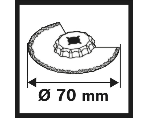 Cirkelskärare diameter 70 millimeter