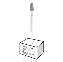 Slipstift och illustration av användningen