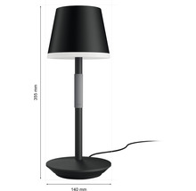 Bordslampa med lampskärm