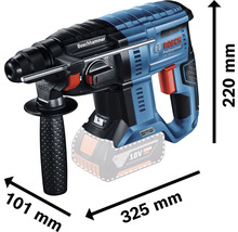 Verktygspaket BOSCH 18V 4 maskiner inkl. 2x5.0Ah batterier och laddare L-BOXX VVS
