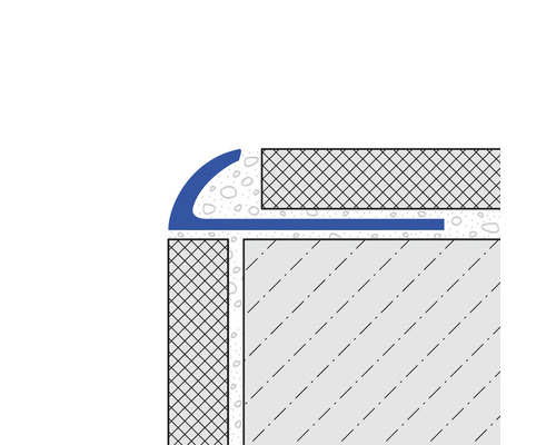 Kakelprofil för kantskydd