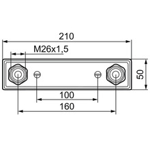 Teknisk ritning med måttangivelser