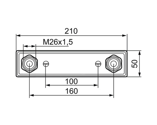 Teknisk ritning med måttangivelser