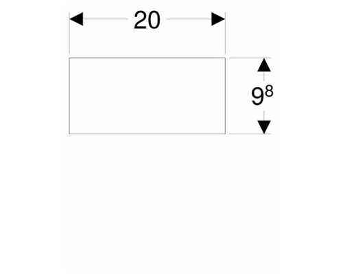 Produktmått: 20 x 9,8