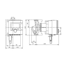 Cirkulationspump WILO stratos maxo-z 180 mm 295 W DN 40 5790503