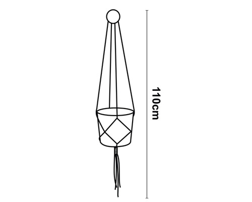 Ampel med en längd på 110 centimeter.