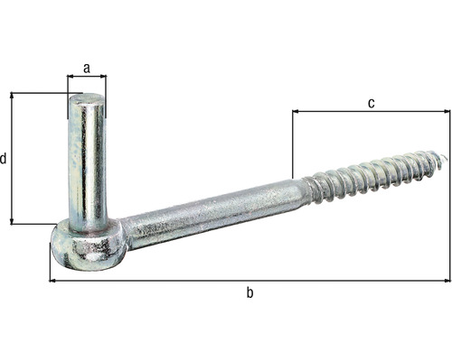 Skruvkrok med metriska mått