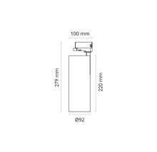 Spotlight SG Tube eco 3-fas 26w 2280lm vit-thumb-2