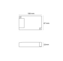 Driverkit SG Sense 900ma 33w vit-thumb-1