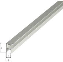 Hörnprofil KAISERTHAL aluminium 10,9x20x1,5 mm 2 m-thumb-1