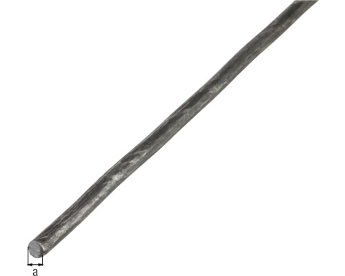 Rund järnstång av metall