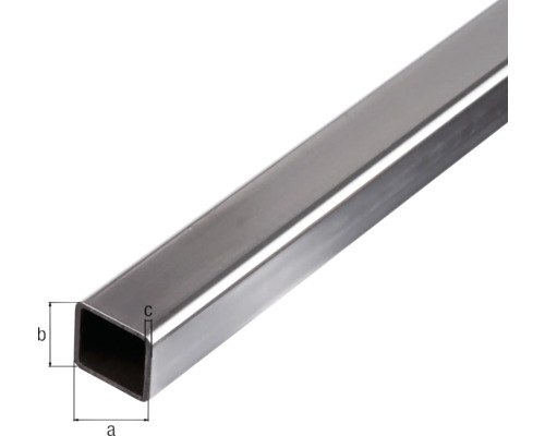 Rektangulärt metallrör