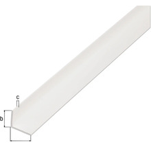 Vinkelprofil ALBERTS PVC vit 35x35x1,1 mm 2,6 m