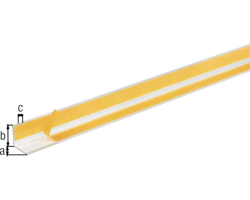 Plastprofiler med tejp