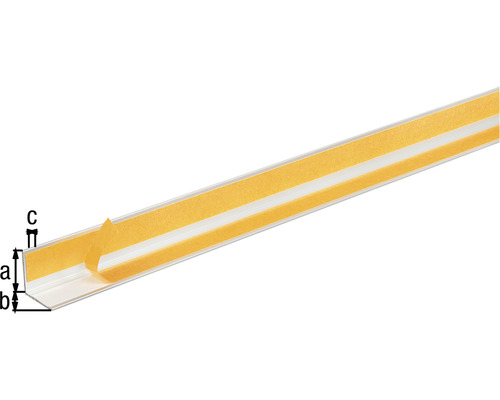 Hörnprofil med tejp