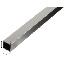 BA-profil ALBERTS fyrkant aluminium natur 30x30x2mm 2,6m-thumb-1