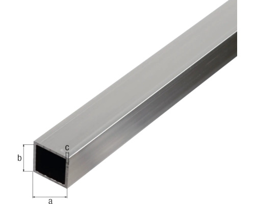 Fyrkantsrör av aluminium