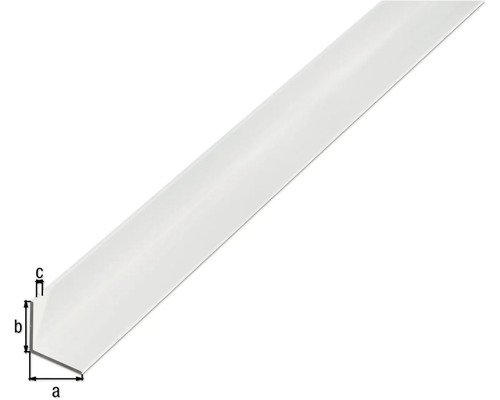 Vinkelprofil för användning inomhus