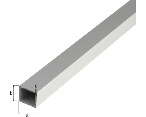 Fyrkantsrör i aluminium