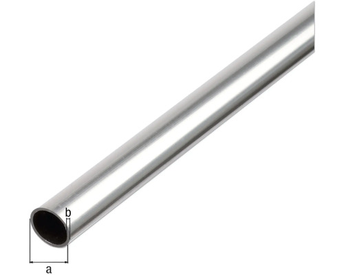 Metallrör med tvärsnittsmått