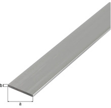 Platt material av metall med måttangivelser