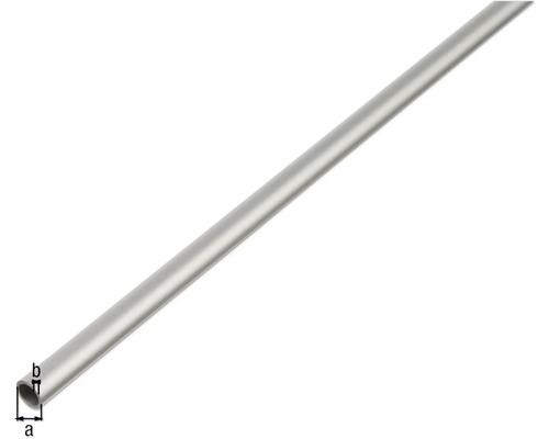 Metallrör med måttangivelser