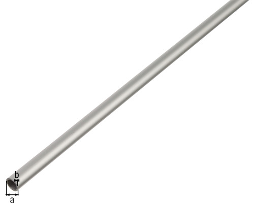 Metallrör med tvärsnittsvisning