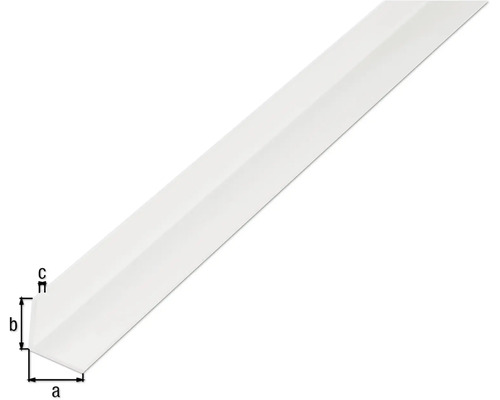 Vinkelprofil av plast