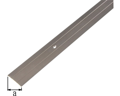 Metallisk avslutningsprofil med borrade hål