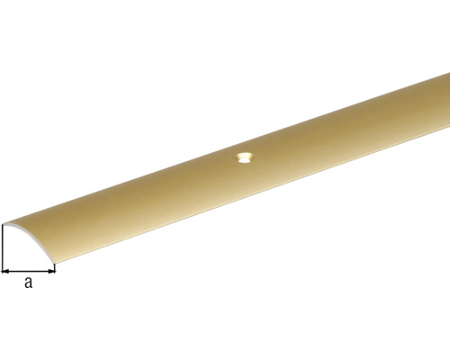 Övergångsprofil av metall med hål