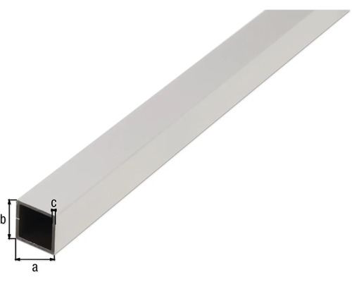 Rektangulär metallrör med dimensioner