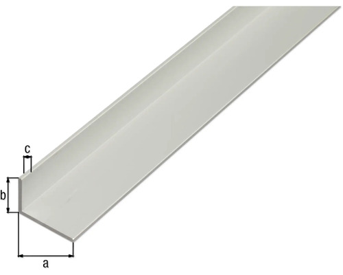 Vinkelprofil för användning inom byggindustrin