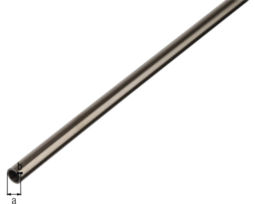 Metallrör med dimensionerna a och b