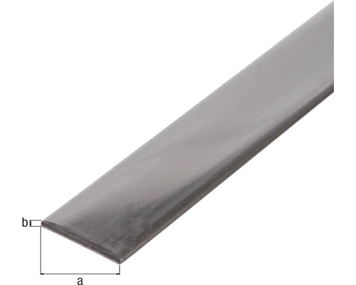 Flat stål med dimensioner