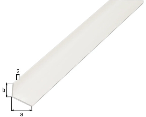 Sockel av plast med måttangivelser