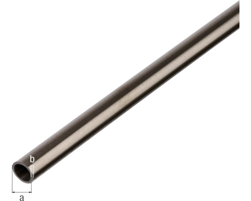 Metallrör med måttangivelser