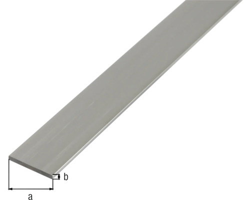 Platt stål med måttangivelser