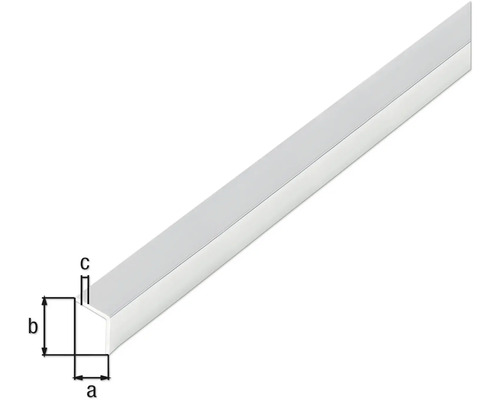 LED-profil av aluminium med schematisk ritning