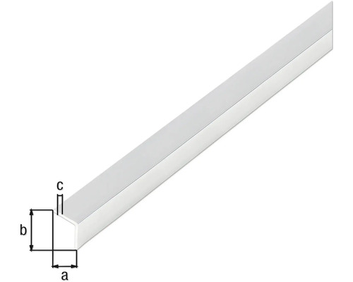 LED-profil med måttangivelser