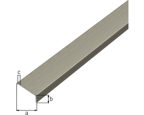 Metallisk avslutningsprofil med dimensioner