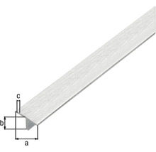 Aluminiumprofil med T-form