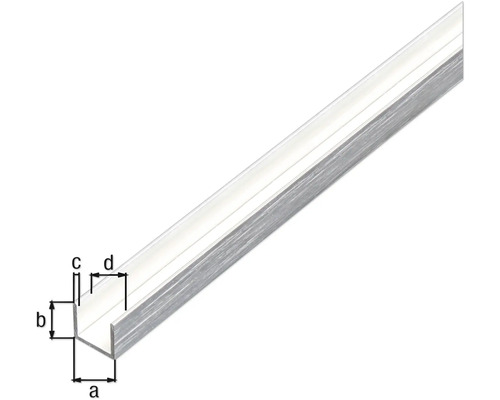 U-profil för användning inom byggindustrin